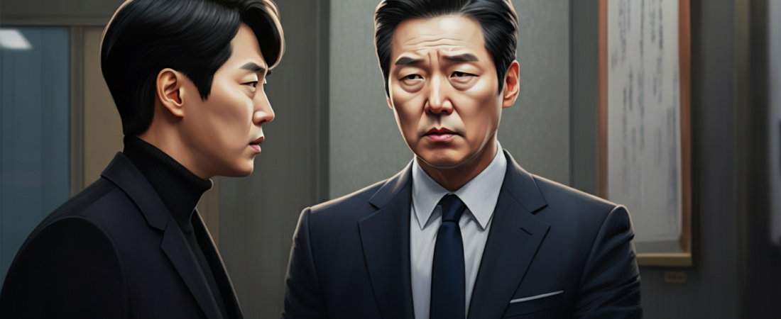 Han Min-soo and Kim Geun-sik Push Back