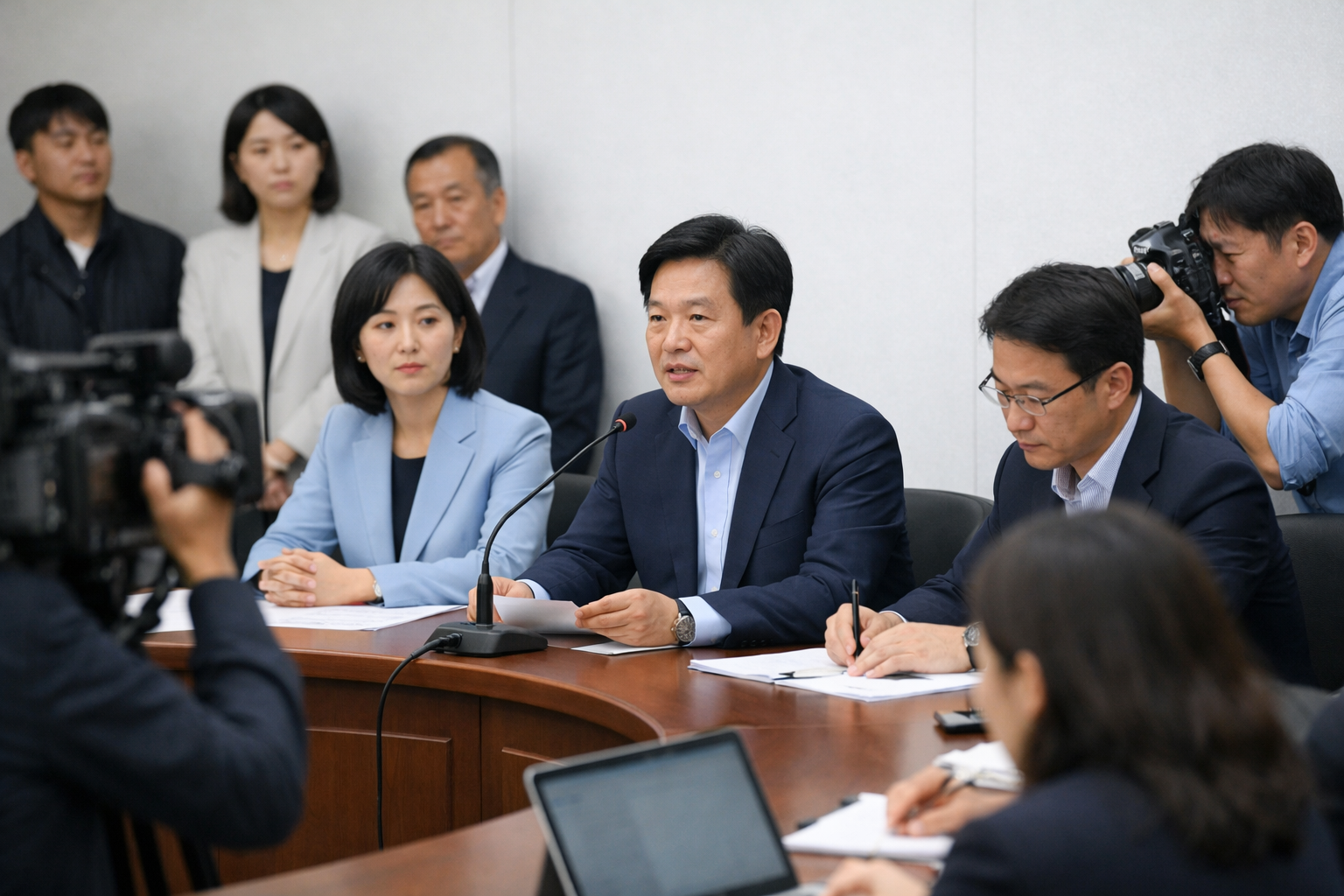 Democratic Party of Korea Clashes Over Election Fraud Claims